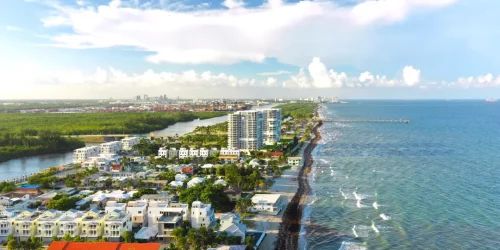 Luxury homes and waterfront properties in Dania Beach Florida.